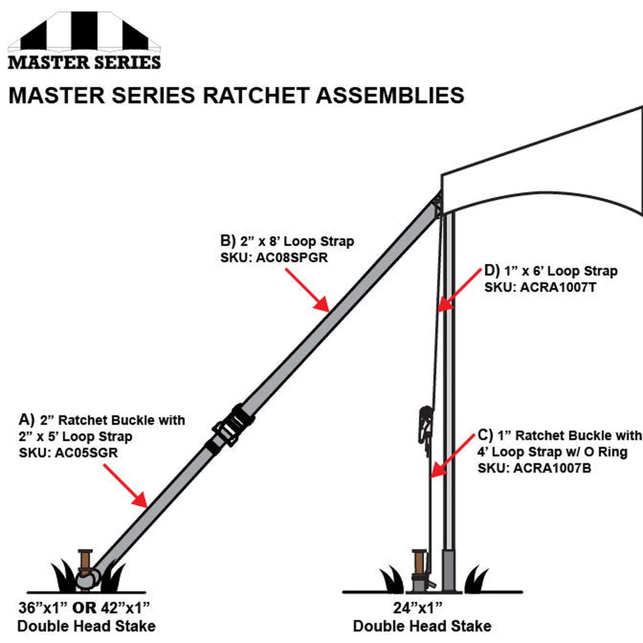 10x15 Master Series Frame Tent