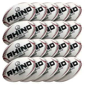 20pc Vortex Elite Match Rugby Ball Bundle