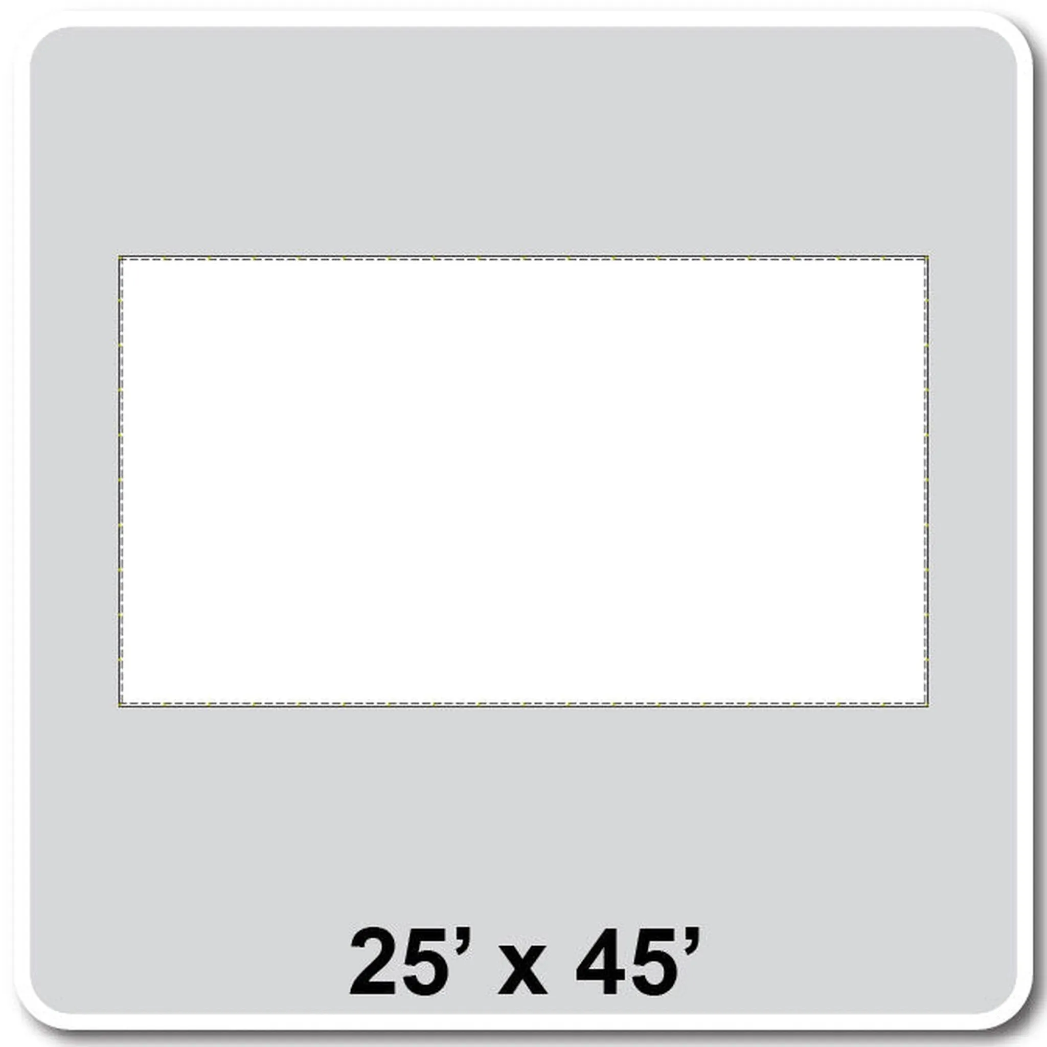 25x45 Polyester Drop Cloth