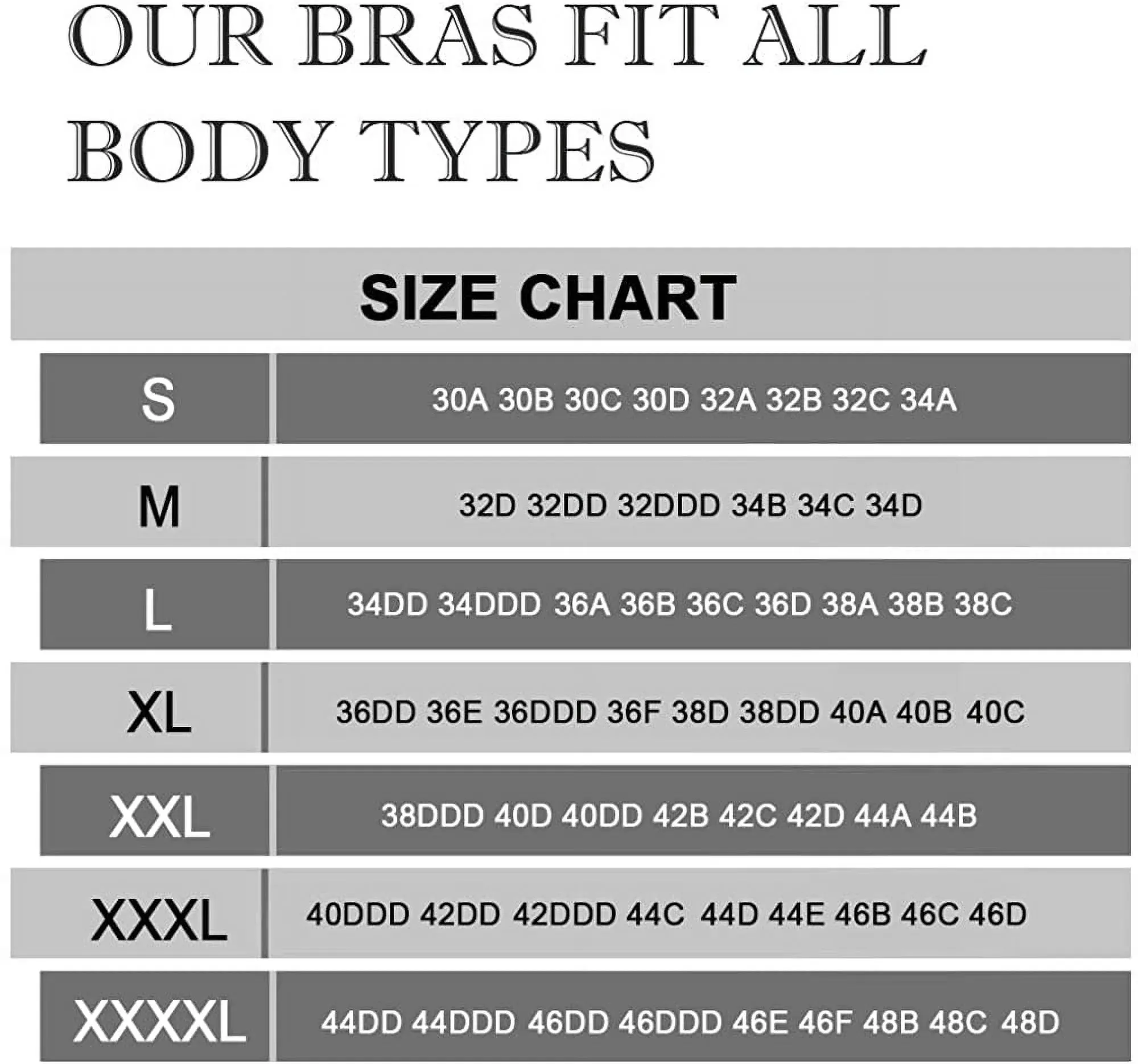 3 Pack Sports Bras