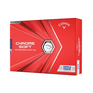 Callaway Chrome Soft w/ Triple Track Golf Balls