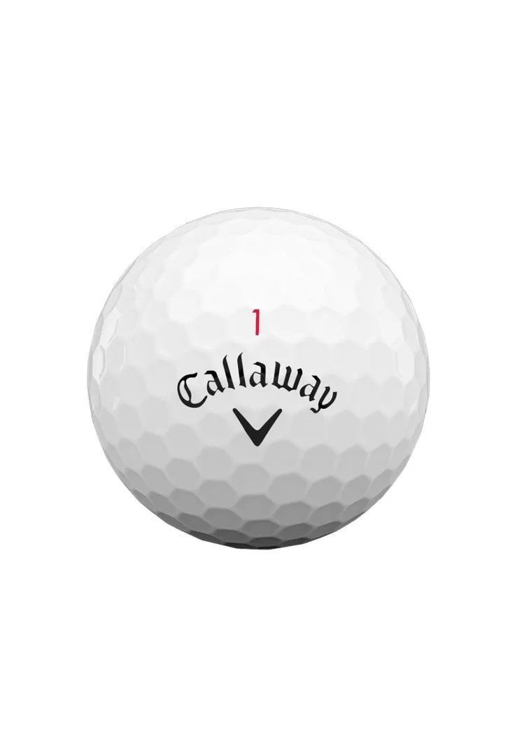 Callaway Chrome Soft X Golf Balls | White
