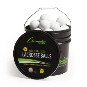Champion Sports Lacrosse Ball Bucket