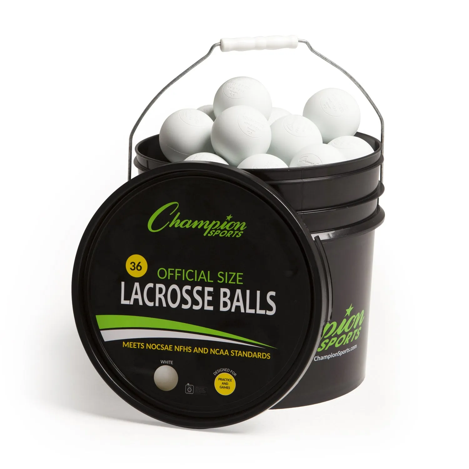 Champion Sports Lacrosse Ball Bucket