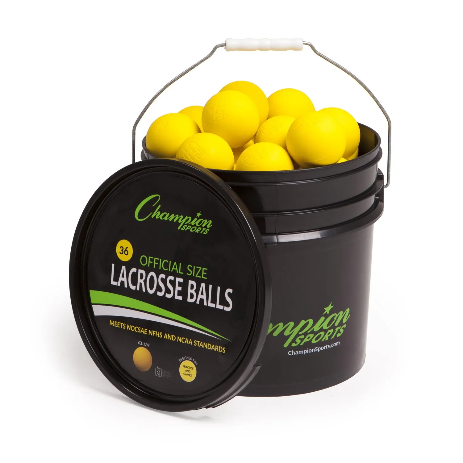 Champion Sports Lacrosse Ball Bucket