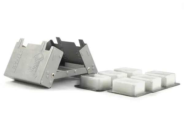 Esbit Foldable Pocket Stove   6 Fuel Cubes