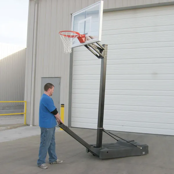 First Team OmniChamp Turbo Portable Basketball Hoop