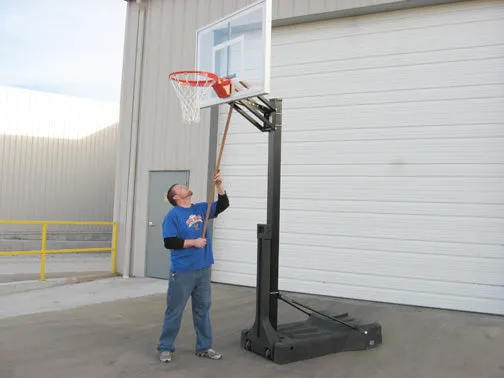 First Team OmniChamp Turbo Portable Basketball Hoop