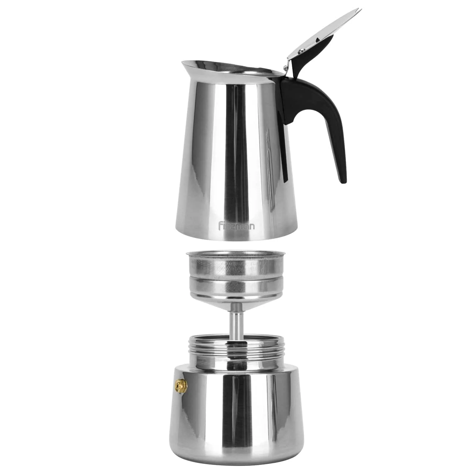 Fissman Coffee Maker (450ml) For 9 Cups (Aluminium)