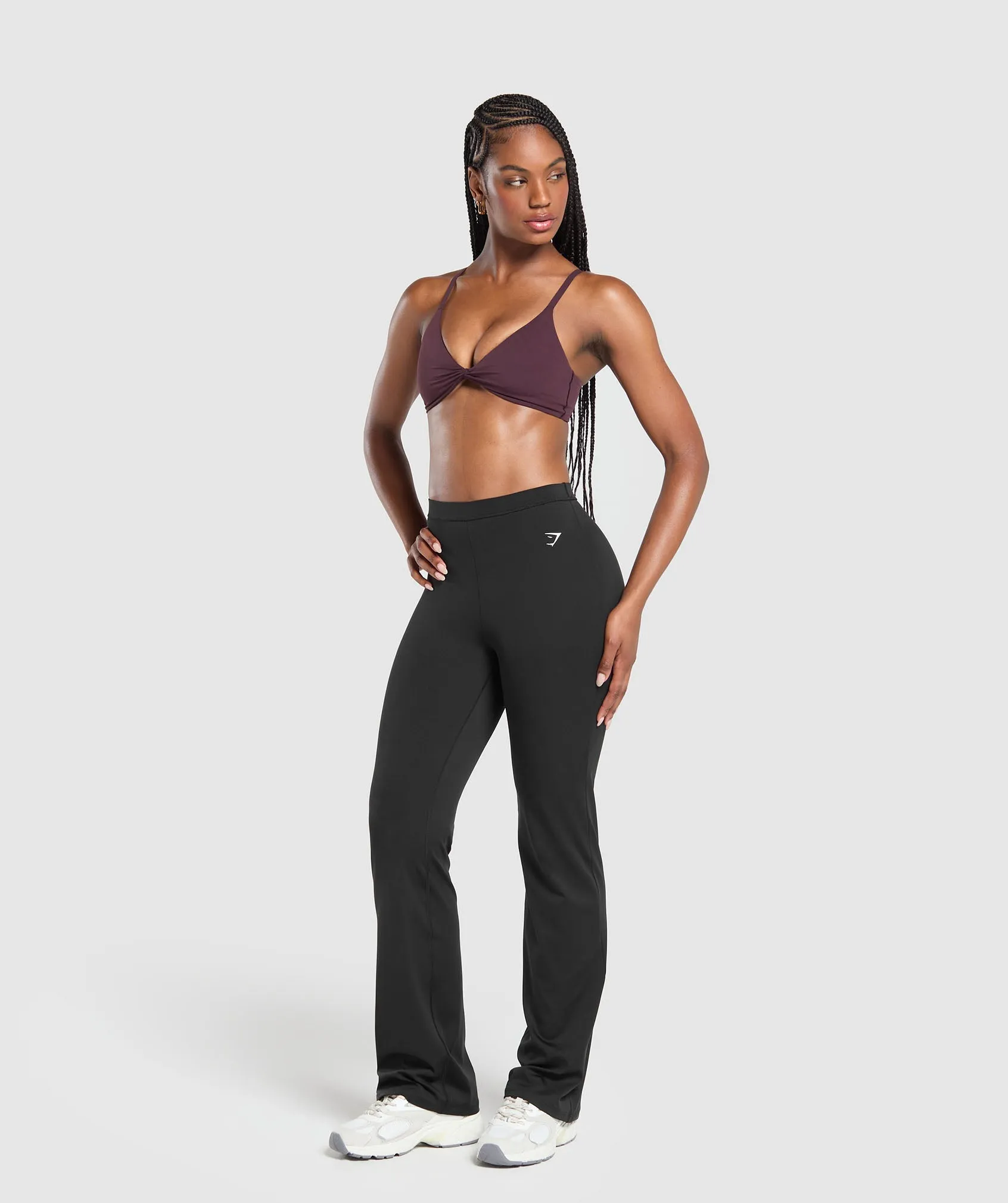 Gymshark Twist Front Bralette - Depth Purple