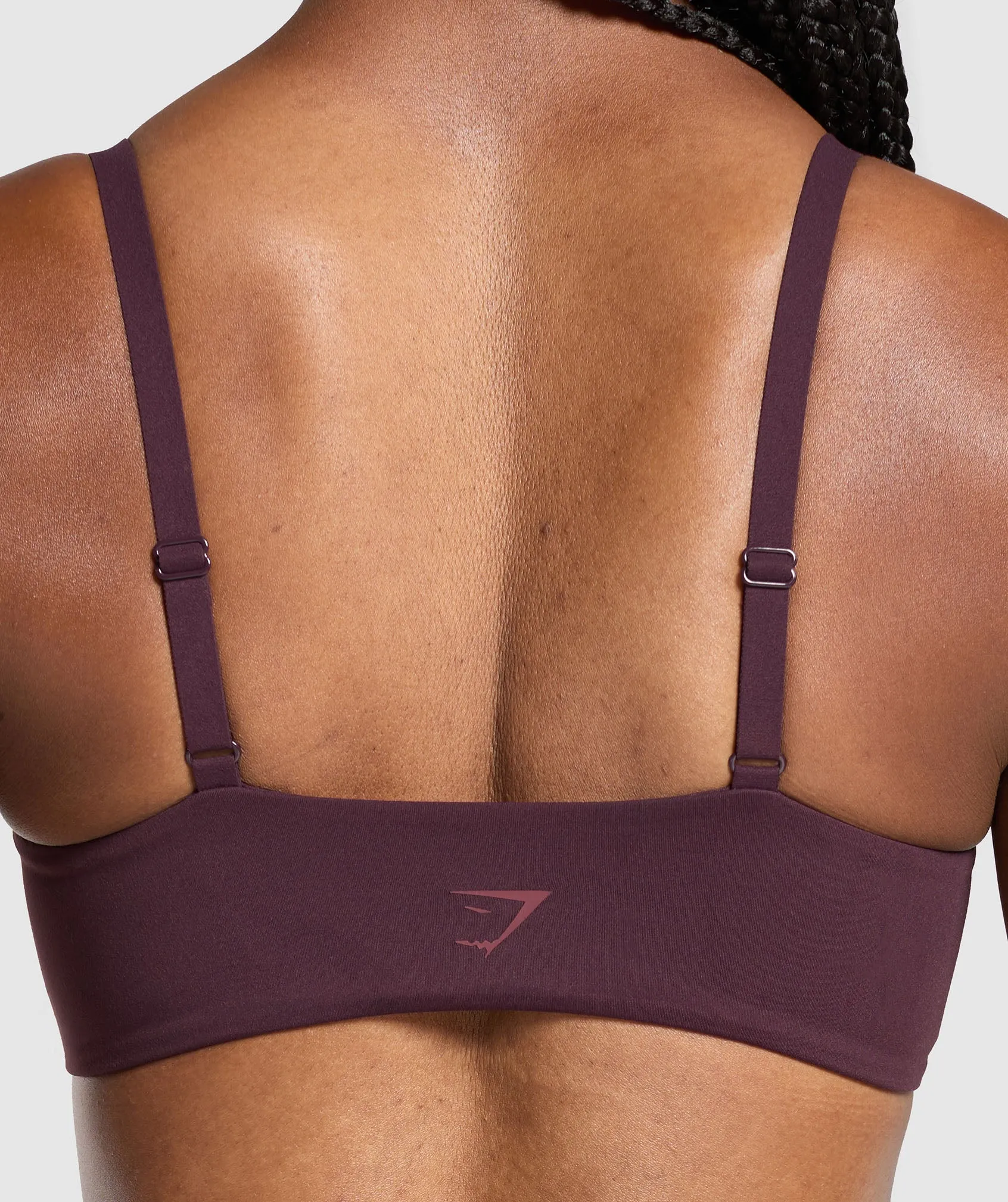Gymshark Twist Front Bralette - Depth Purple