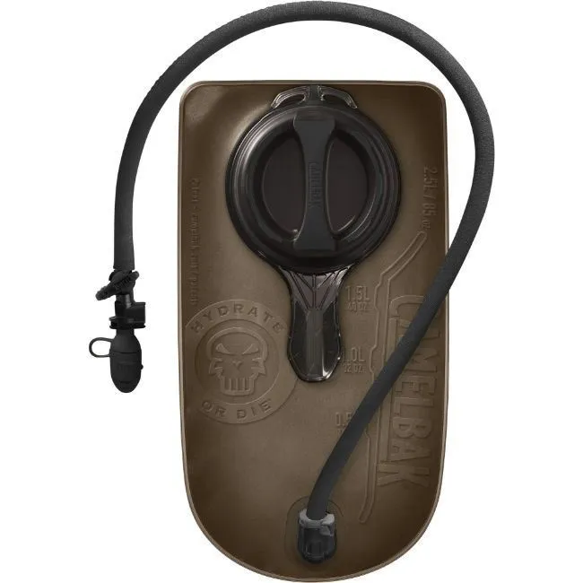 Mil Spec Crux 85 oz-2.5L Accessory Reservoir with Black Tube Cover