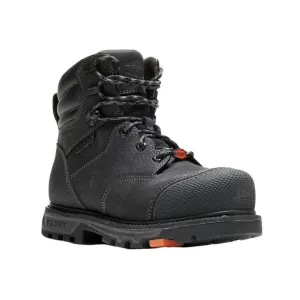 Mulder 6” Welt BRUNT Toe (Comp Toe), Black