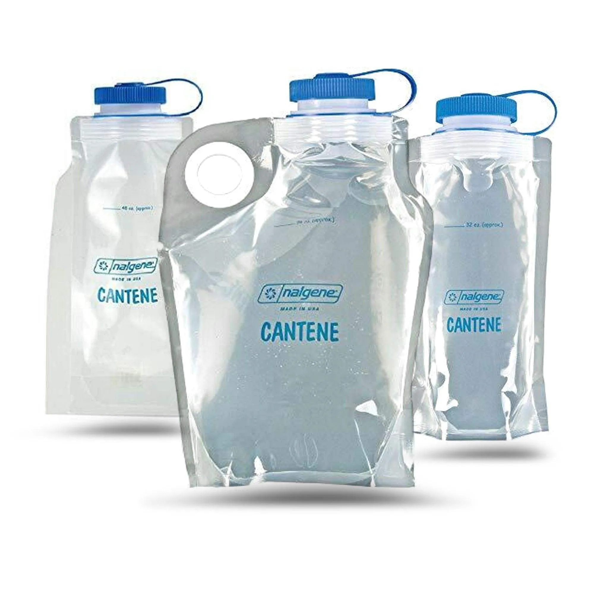 Nalgene Wide Mouth Canteen BPA Free Plastic Collapsible Bottle