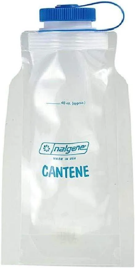 Nalgene Wide Mouth Canteen BPA Free Plastic Collapsible Bottle