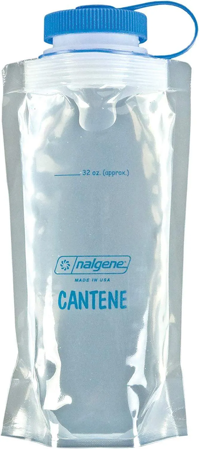 Nalgene Wide Mouth Canteen BPA Free Plastic Collapsible Bottle