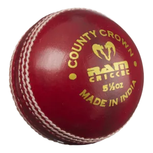 Ram Cricket County Crown Match Ball - Box of 6