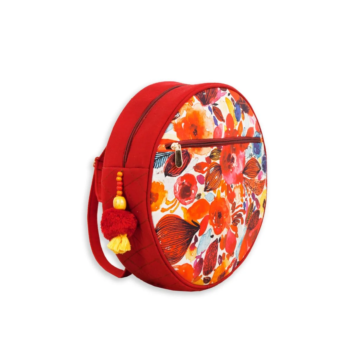 Red Flowers Backpack