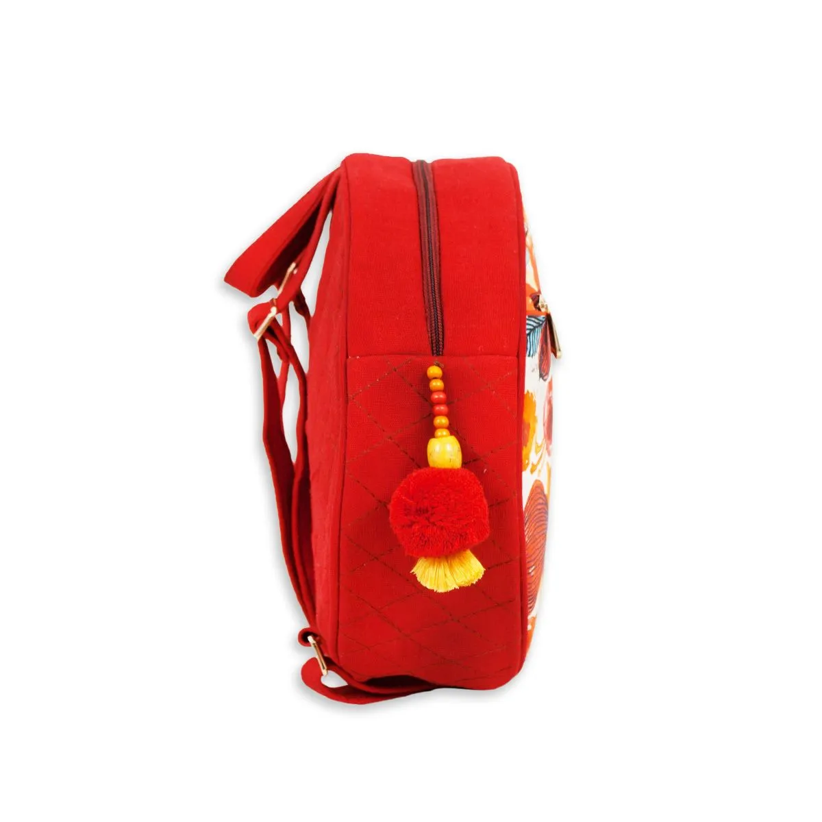 Red Flowers Backpack