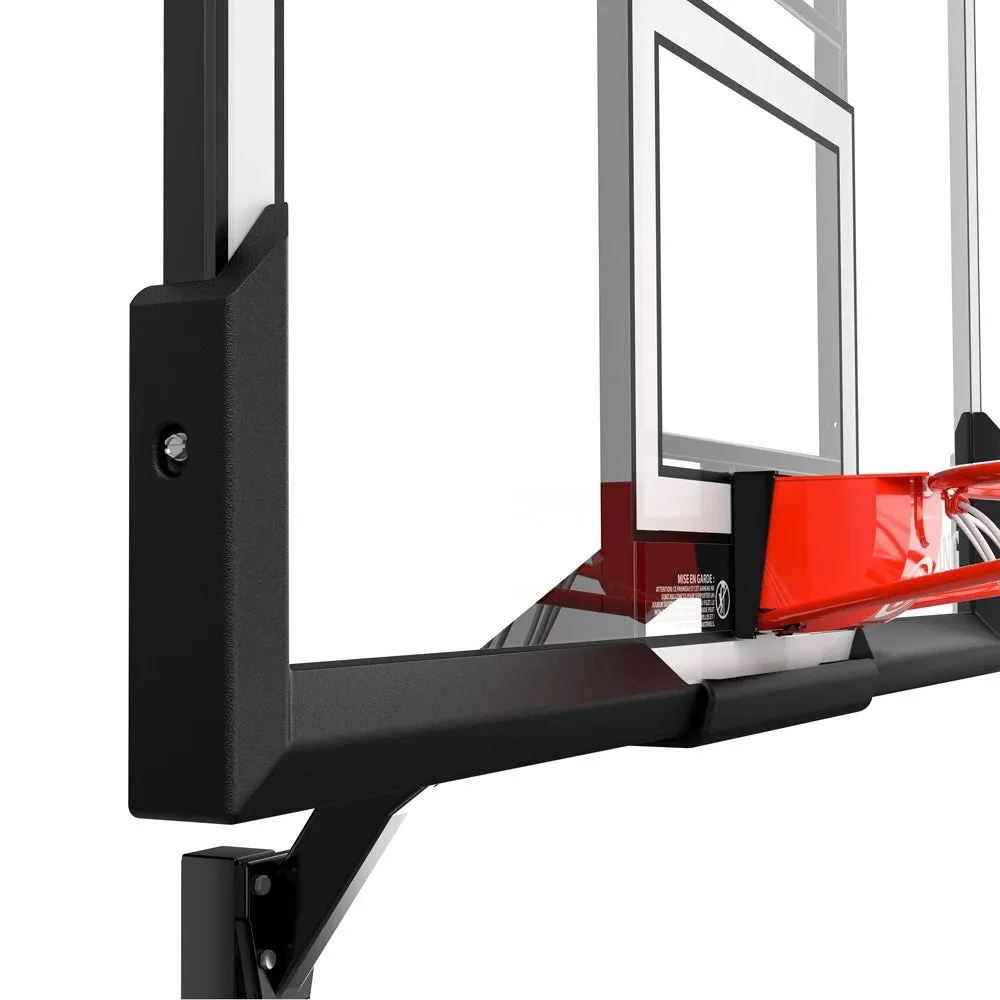 Spalding 54-inch Momentous EZ Assembly Acrylic Portable Basketball Hoop