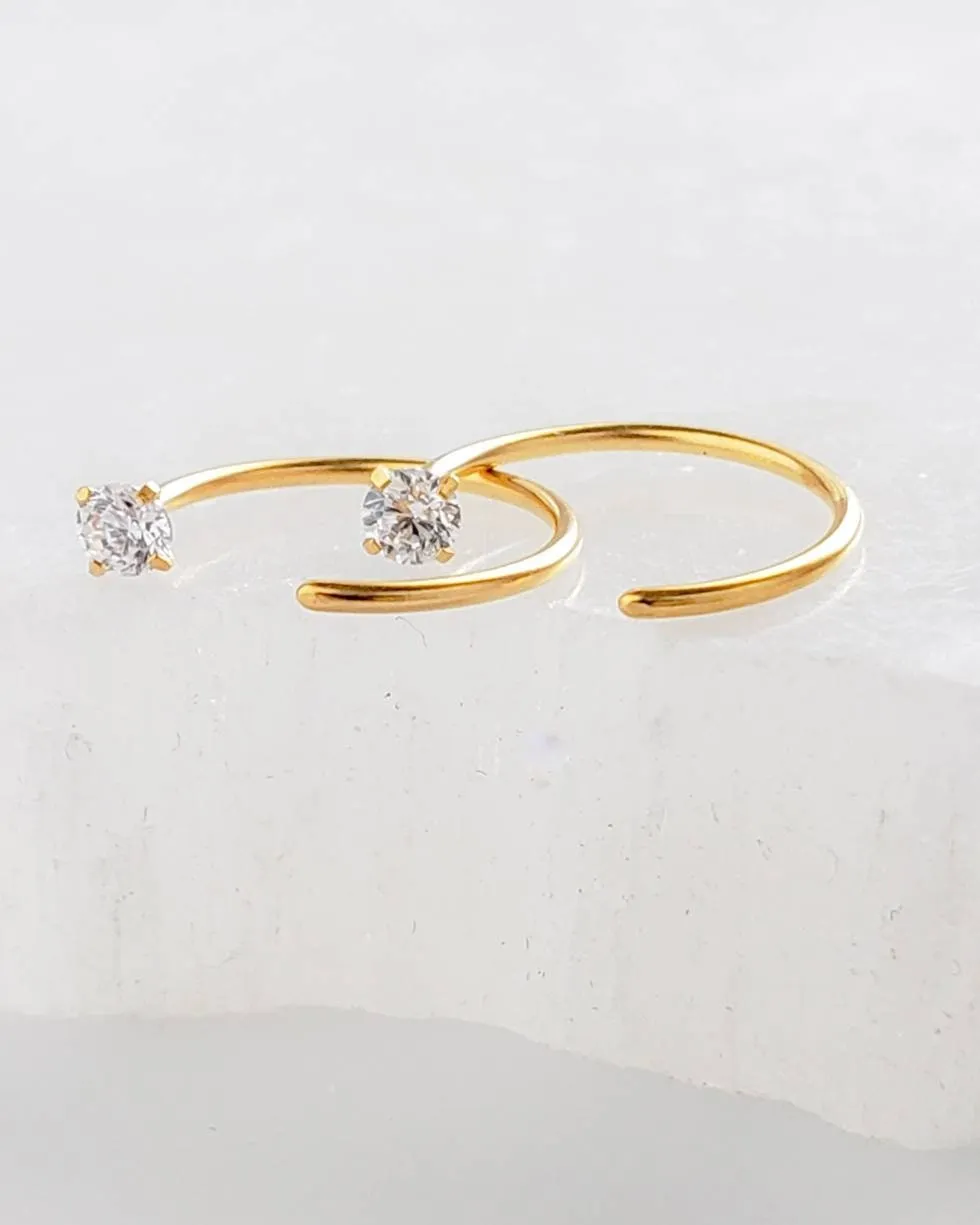 SPARKLE Hug Hoops