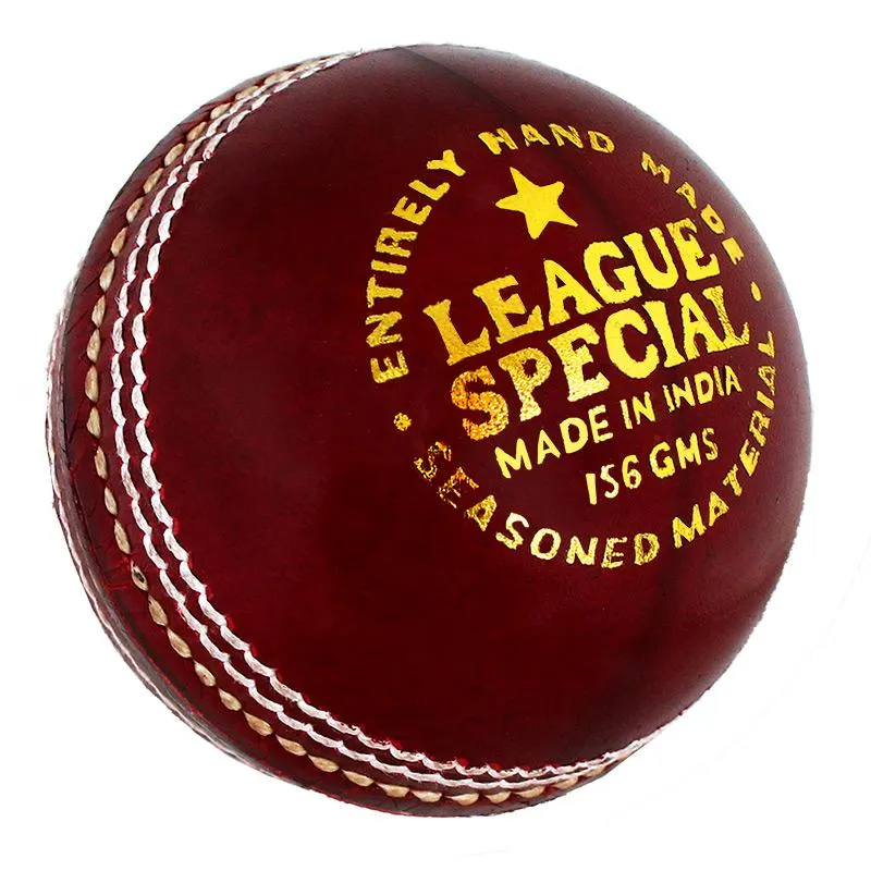 SUMMIT League Special 4pc Leather Cricket Ball