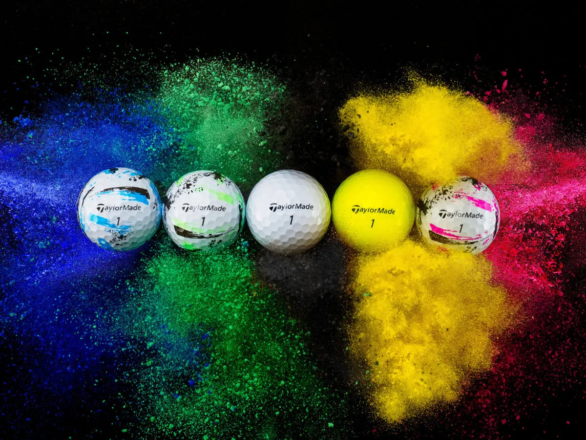 TaylorMade SpeedSoft Ink Golf Balls - Blue