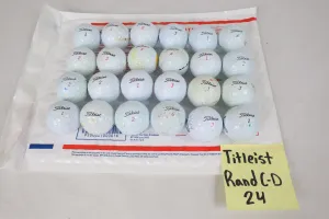 Titleist Assorted Golf Balls Grade C-D (24 Count)